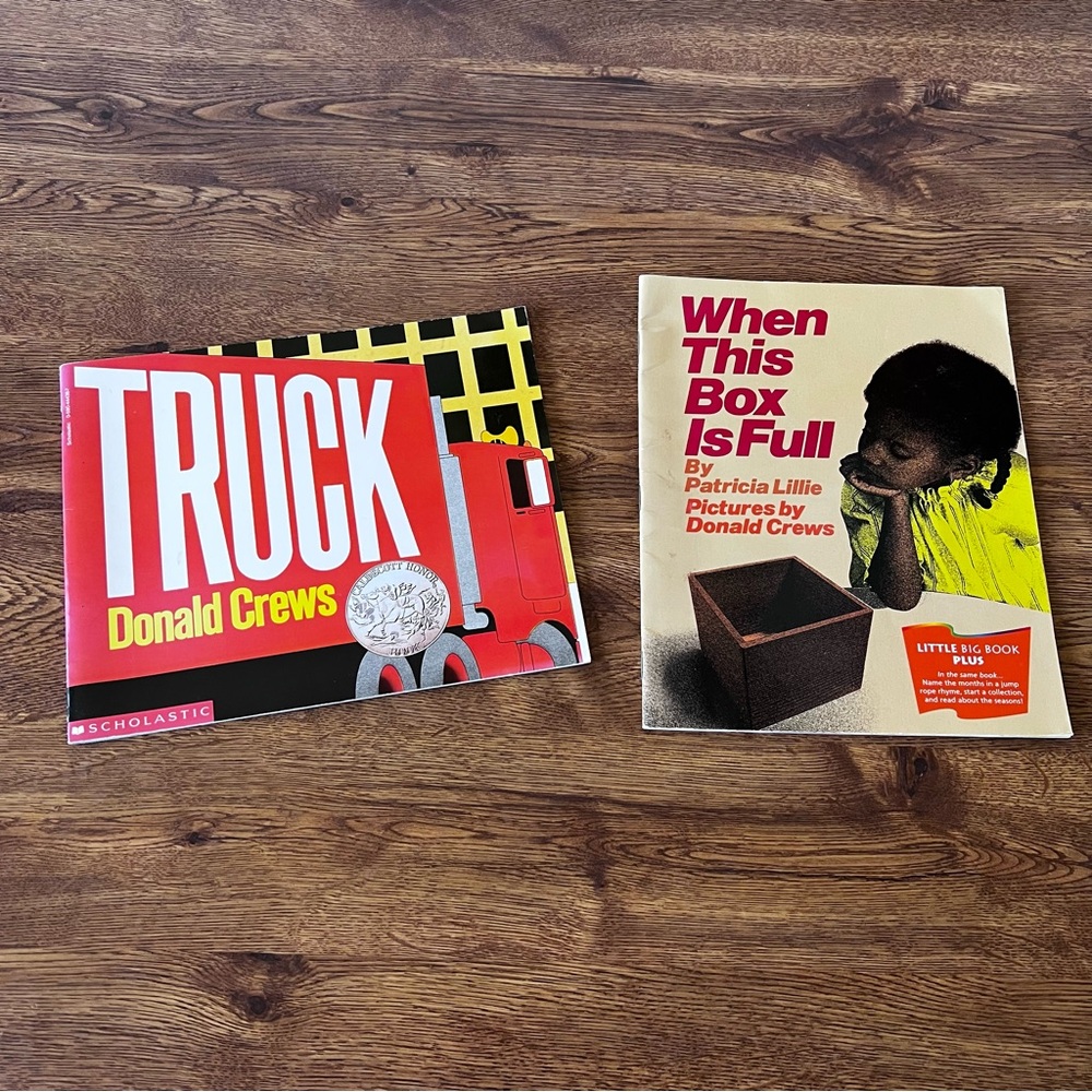 Vintage kids paperback Donald Crews books